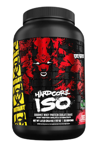 Mutant Hardcore Iso – Strawberry Milkshake – 727g