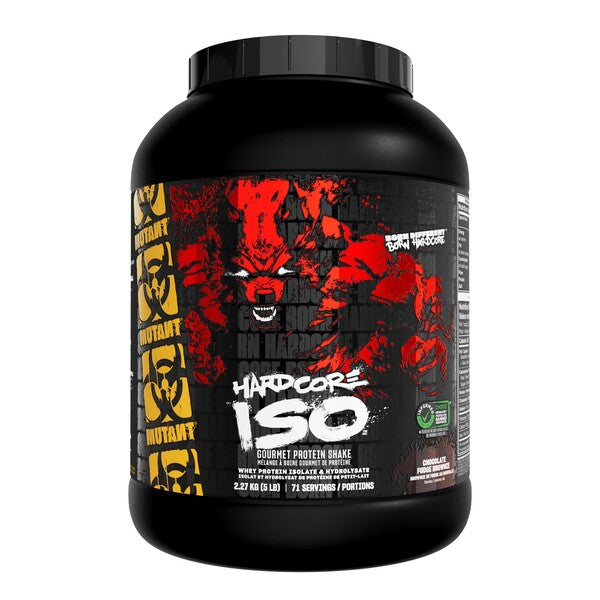 Mutant Hardcore Iso – Chocolate Fudge Brownie – 2270g