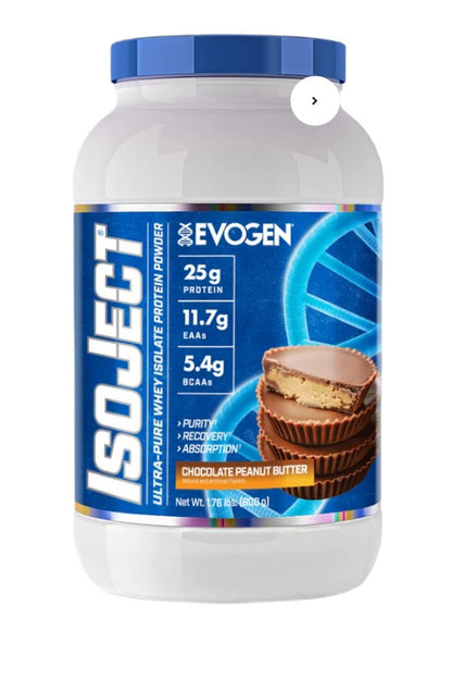 Evogen IsoJect – Chocolate Peanut Butter – 800g