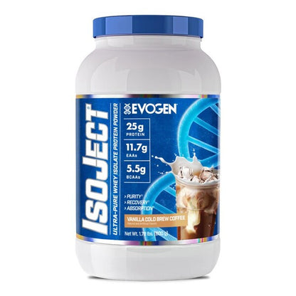 Evogen IsoJect – Vanilla Cold Brew Coffee – 800g