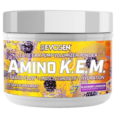 Evogen Amino K.E.M. EAA – Blackberry Lemonade – 504g