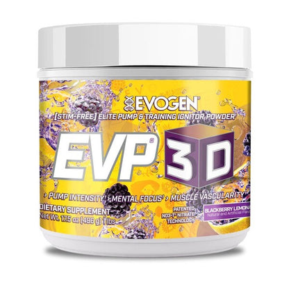 Evogen EVP 3D – Blackberry Lemonade – 496g