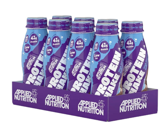 Applied Nutrition High protéine Shake, Double Chocolate (EAN 05056555200483) - 8 x 500 ml – Nutrition Sportive Protéinée