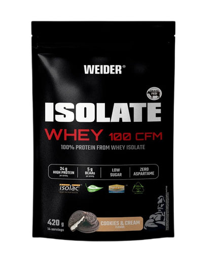 Weider Isolate Whey 100 CFM – Cookies & Cream – 420g