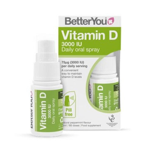 Vitamin D, 3000 IU Daily Oral Spray - 15 ml.