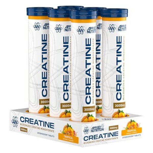 Créatine Monohydratée Comprimés Effervescents Tropical Applied Nutrition