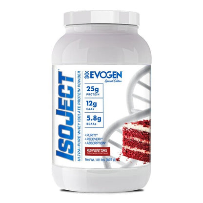 Evogen IsoJect – Red Velvet Cake – 825g