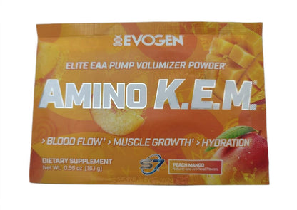 Evogen Amino K.E.M. EAA – Peach Mango – 16.1g (1 serving)