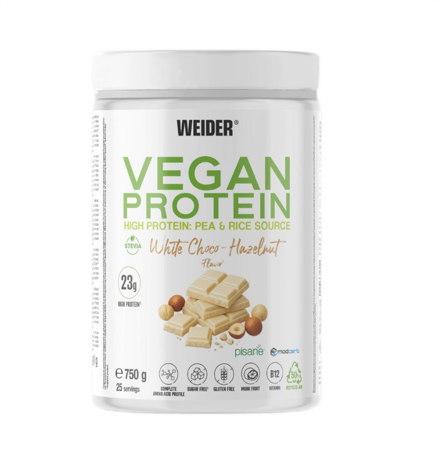 Weider Vegan Protein – White Choco-Hazelnut – 750g