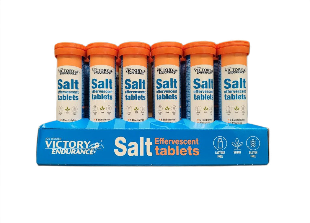 Weider Joe Weider Victory Endurance Salt – Peach Passion Fruit – 12 x 15 effervescent tablets