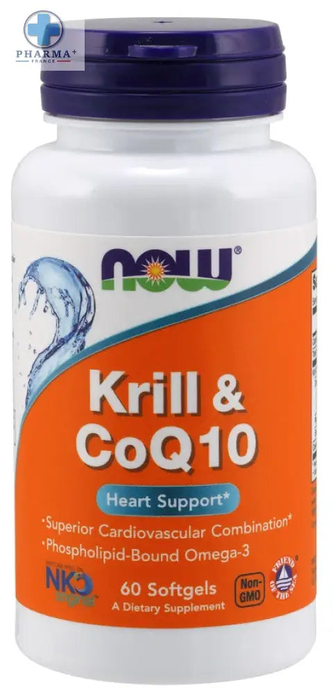 Krill & CoQ10 – NOW Foods