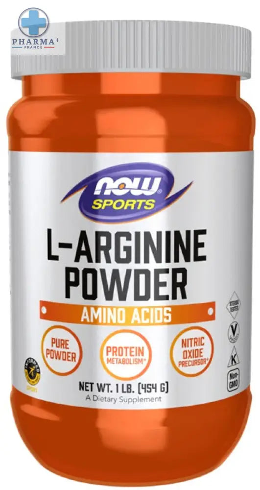 L-Arginine 454g – NOW Foods