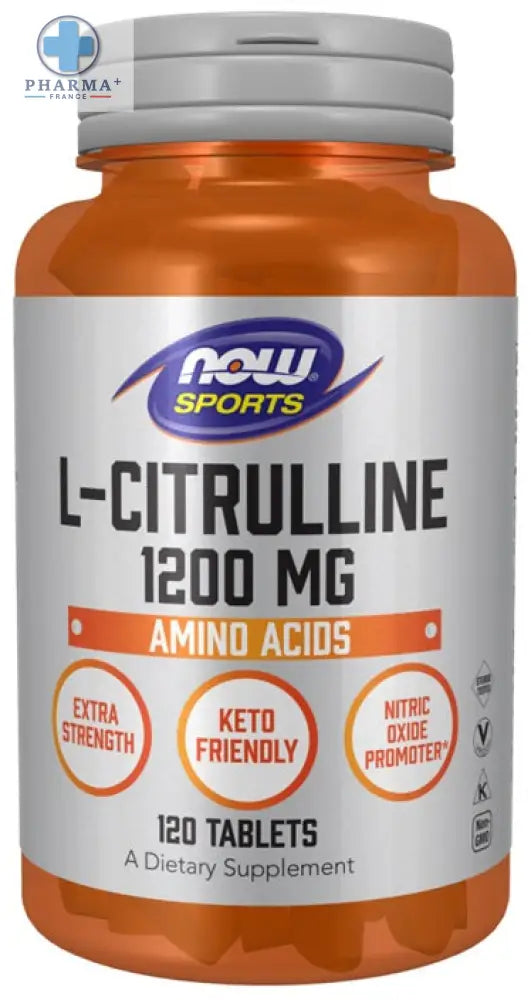 L-Citrulline 120 tabs – NOW Foods