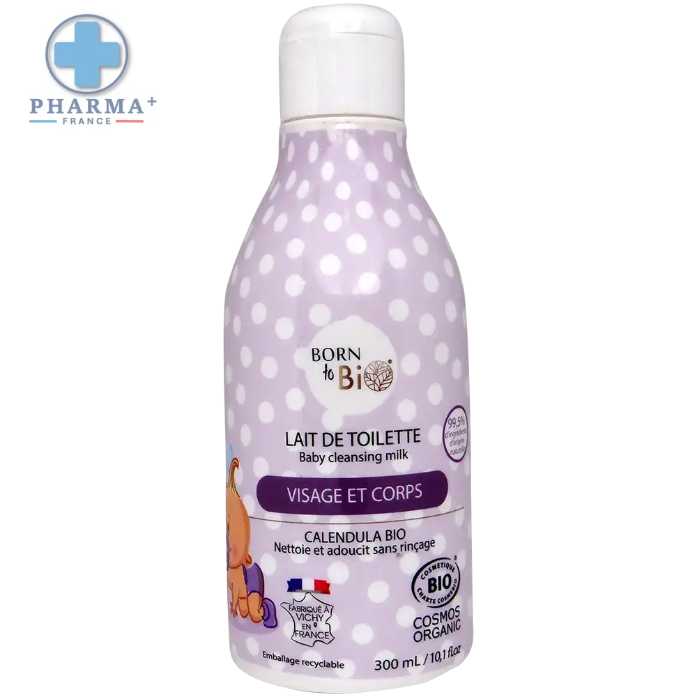 Lait de Toilette pour Bébé - Certifié bio-0