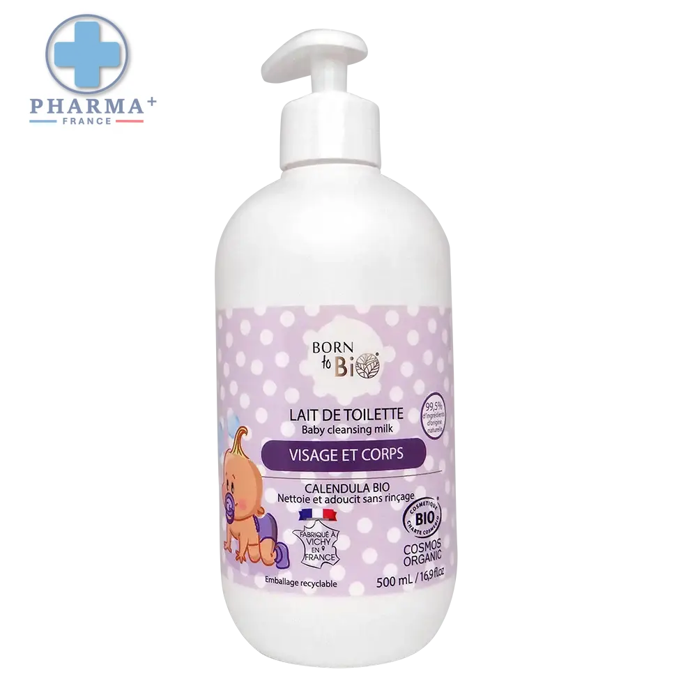 Lait de Toilette pour Bébé - Certifié bio-2