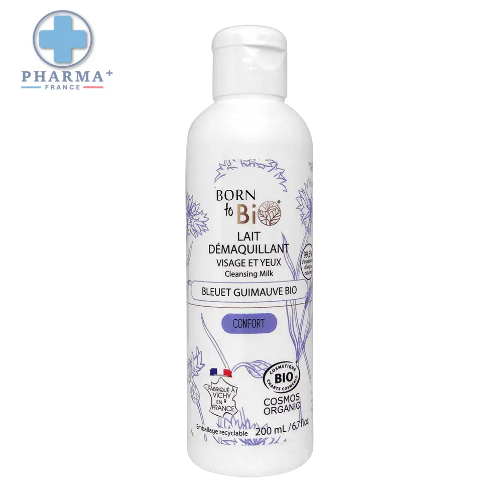 Lait Démaquillant Confort Bleuet - Certifié Bio-0