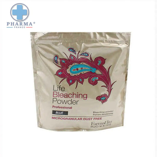Poudre décolorante bleue sans poussière Life Bleaching Farmavita, sachet