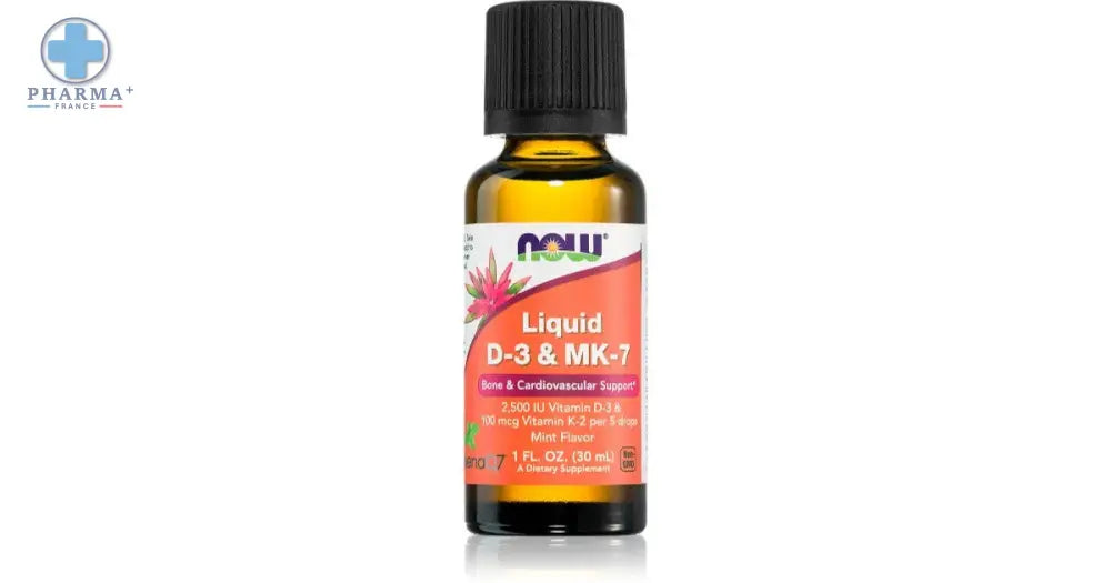 Liquide D-3 & MK-7 – NOW Foods
