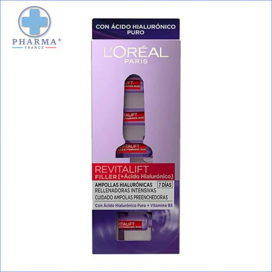 Ampoules effet lifting Revitalift Hyaluronic Acid L’Oréal pour un effet lifting intensif