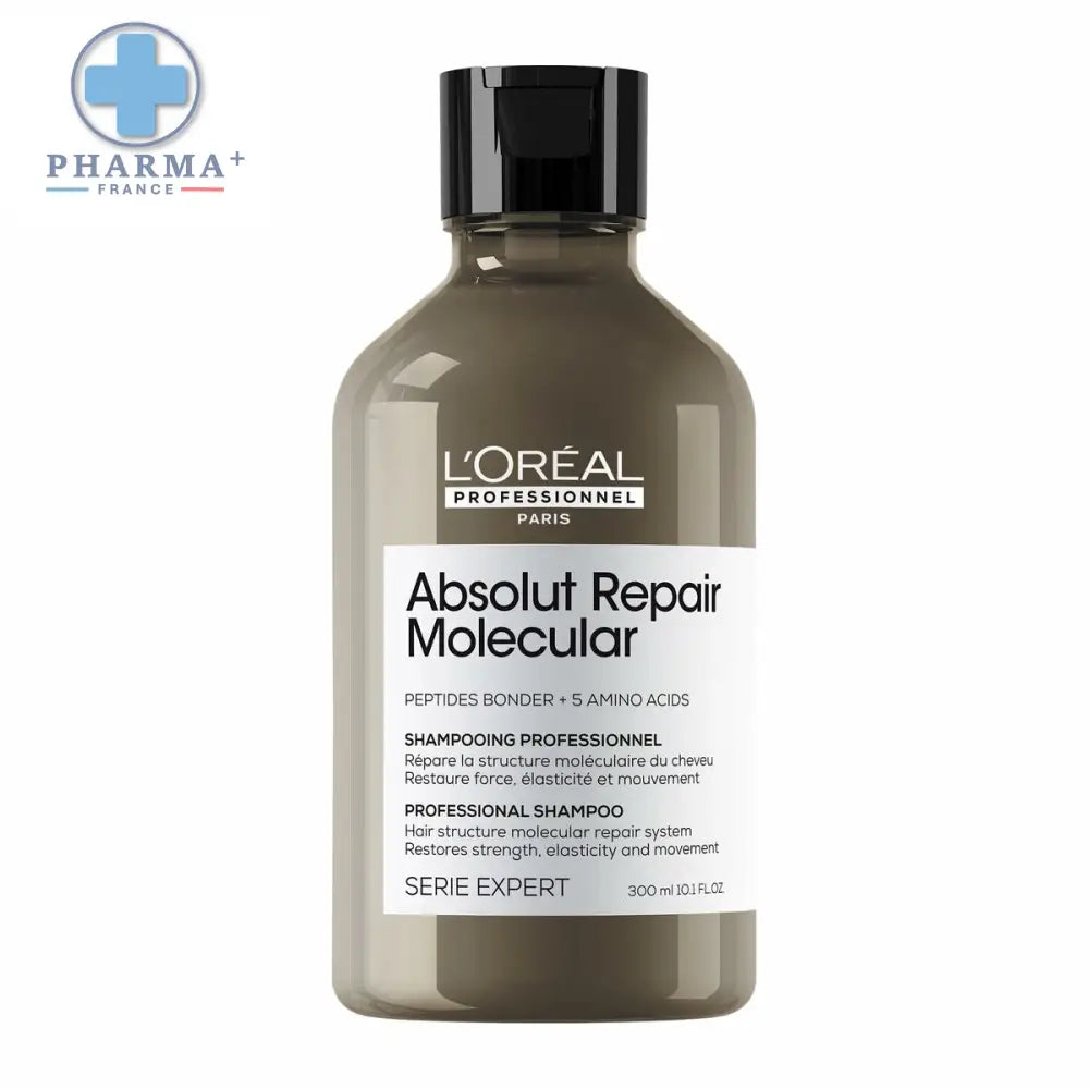 Bouteille de shampooing réparateur L’Oréal Professionnel Paris pour cheveux abîmés