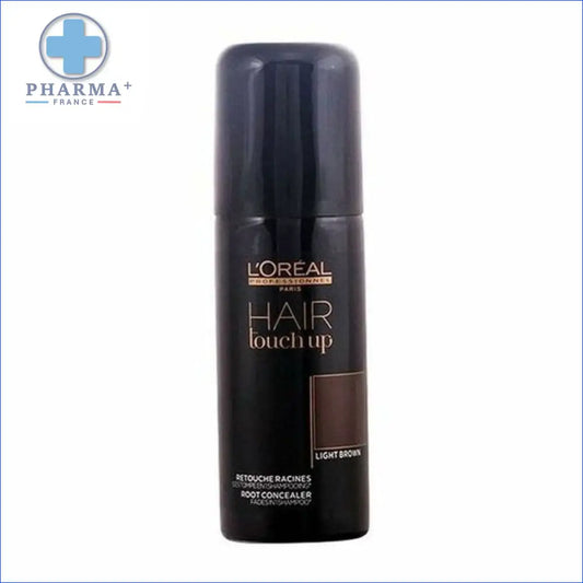 Spray de retouche finition naturelle hair Groupe Nobélis pour cheveux châtains clairs