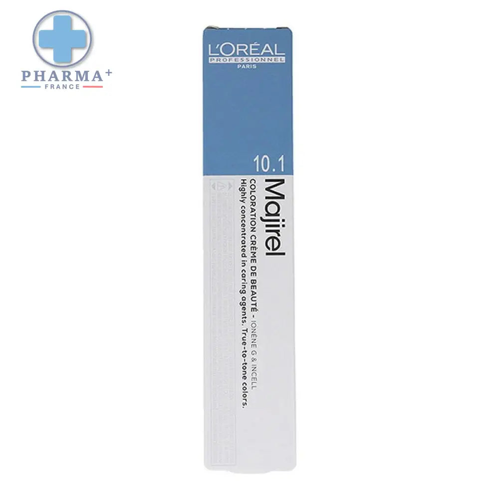 Tube de teinture permanente Majirel cool reflet cendré 10.1 L’Oréal 50 ml