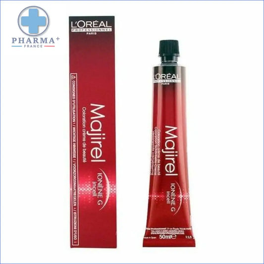 L’Oréal Majirel teinture permanente groupe Nobélis dans un tube et une boîte