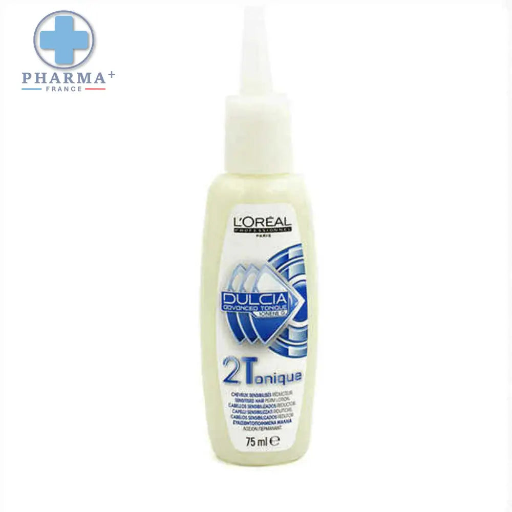 Flacon blanc de L’Oréal Tonique Dulcia Advanced soin capillaire