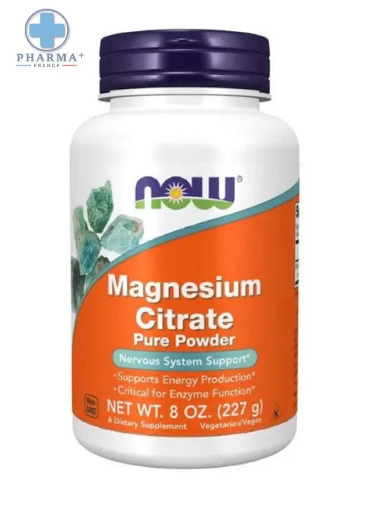 Magnesium Citrate 227g – NOW Foods