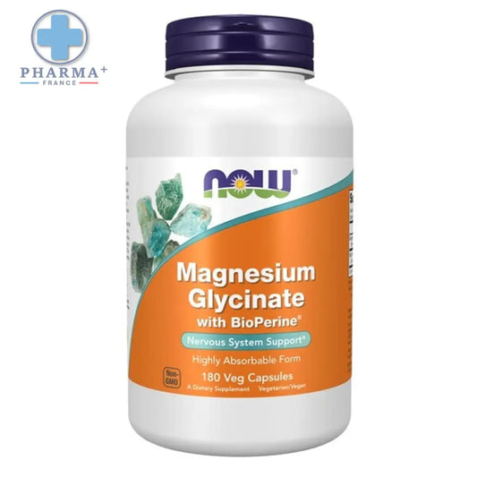 Magnesium Glycinate avec BioPerine – NOW Foods