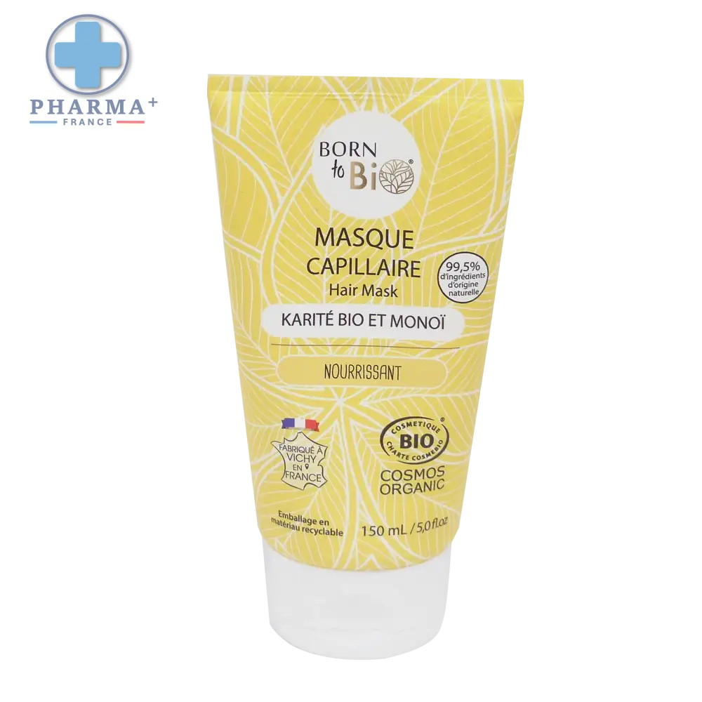 Masque Capillaire karité et monoï - Certifié Bio-0