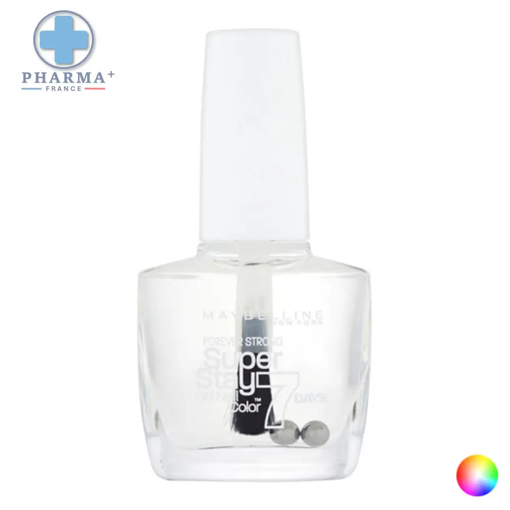 Flacon clair de vernis à ongles Maybelline Super Stay 7 jours rose pâle