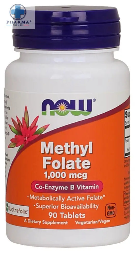 Methyl Folate 90 tabs – NOW Foods