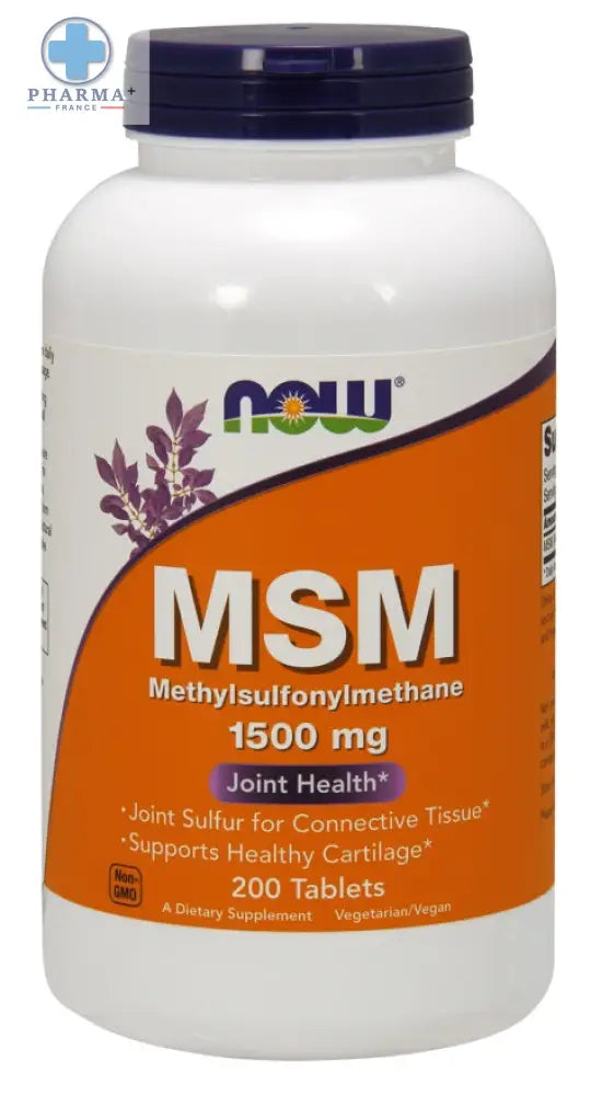 MSM Methylsulphonylmethane 200 tabs – NOW Foods