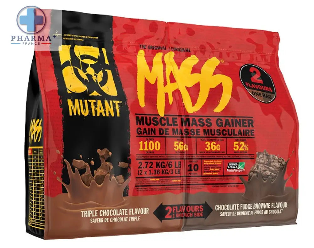 Mutant Mass 2 Flavours 2720g – Mutant