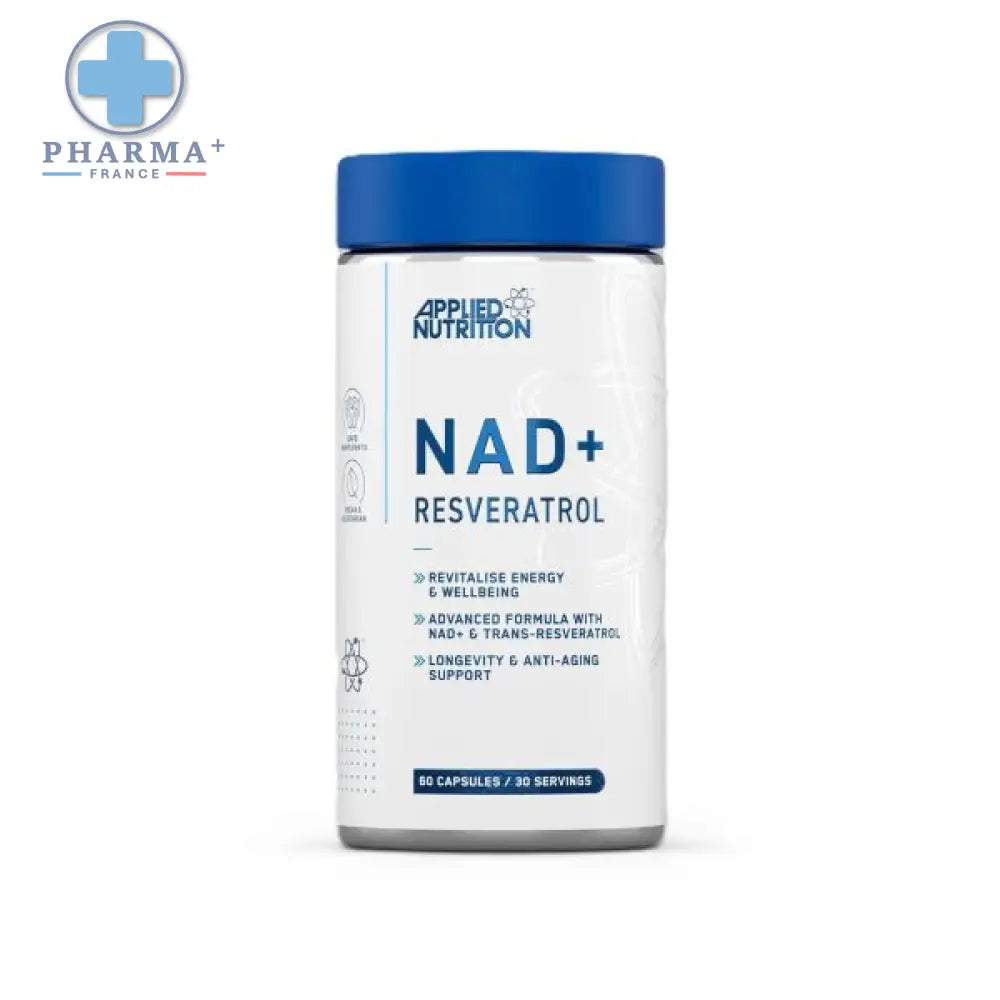 NAD+ Resveratrol 60 caps – Applied Nutrition