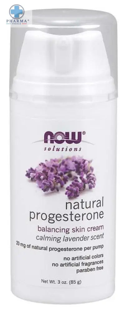 Naturel Progesterone Balancing Skin Crème avec Lavender 85g – NOW Foods