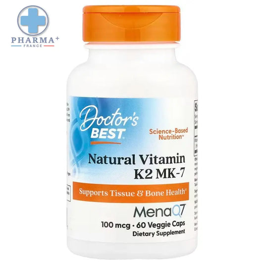 Naturel Vitamin K2 MK7 avec MenaQ7 – Doctor's Best