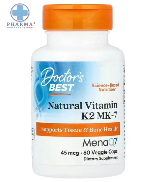 Naturel Vitamin K2 MK7 avec MenaQ7 – Doctor's Best
