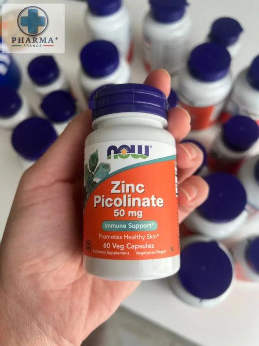 NOW Foods – Zinc Picolinate 50 mg – 60 gélules