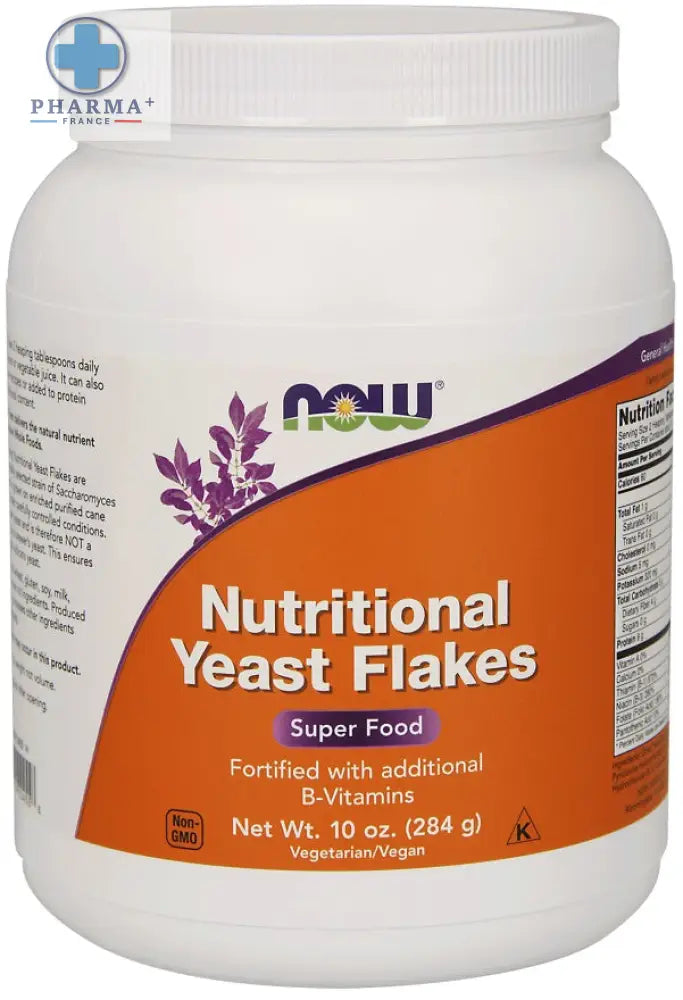 Nutritional Yeast Flakes 284g – NOW Foods
