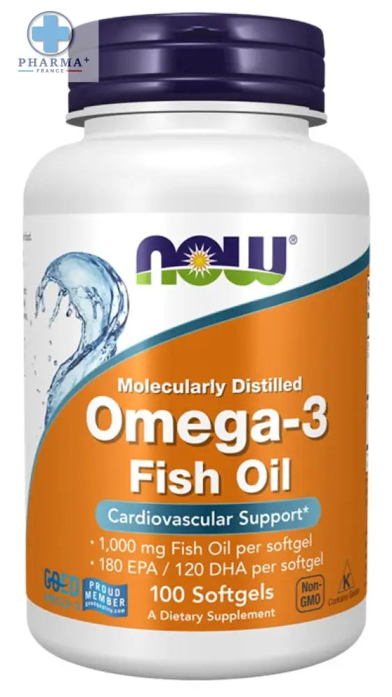 Omega-3 Fish Oil – NOW Foods