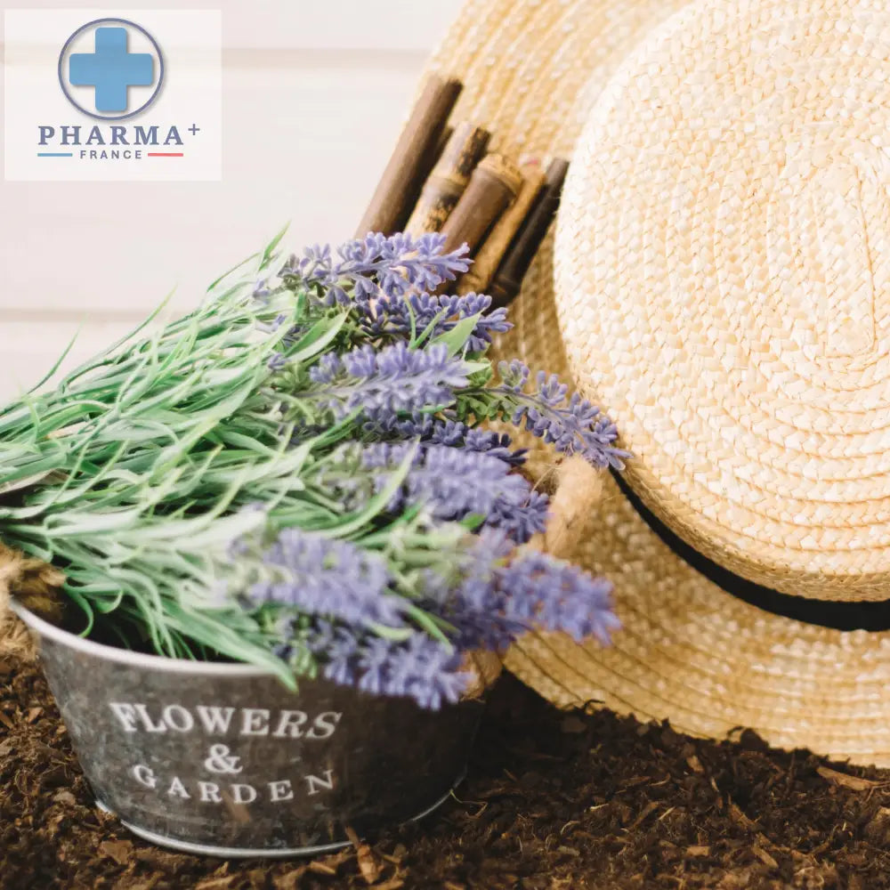 Organic Certified Solid Soap - Lavender & Rosemary with Lavender flowers 90g-2