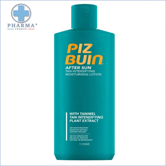 Crème après-soleil Teal Piz Buin pour intensifier le bronzage, groupe Nobélis