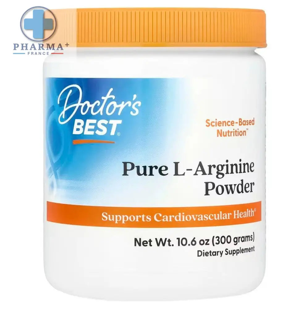 Pure L-Arginine Poudre 300g – Doctor's Best