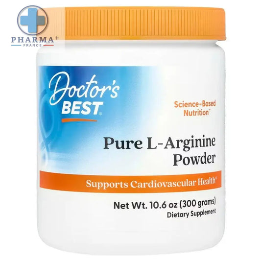 Pure L-Arginine Poudre 300g – Doctor's Best