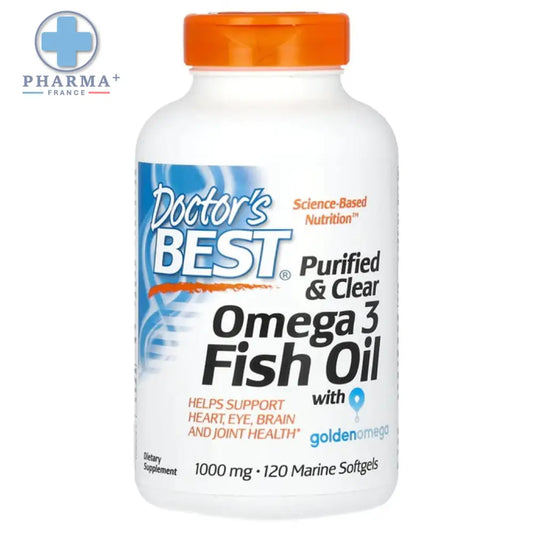 Purified & Clear Omega 3 Fish Oil – Doctor's Best
