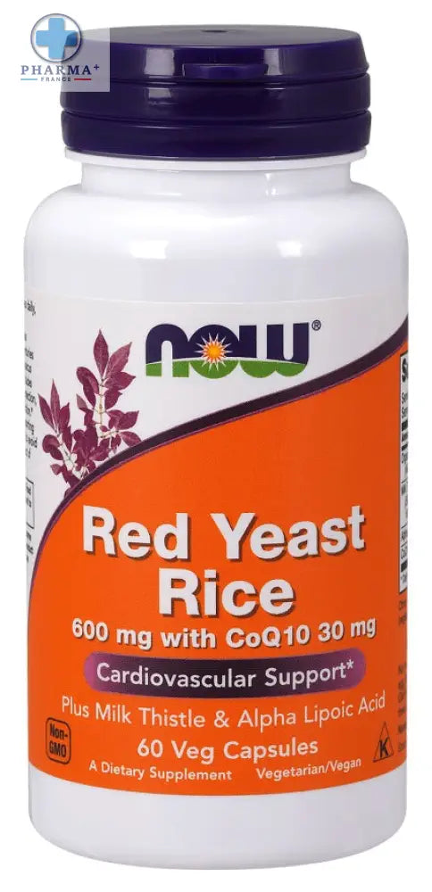 Red Yeast Rice avec CoQ10 – NOW Foods