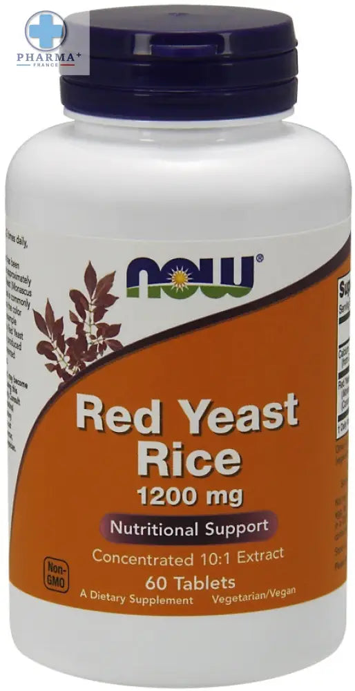 Red Yeast Rice Concentrated 10:1 Extrait – NOW Foods