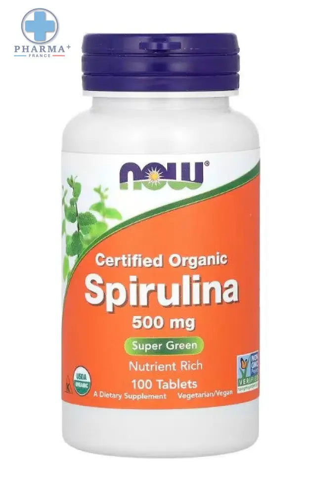Spirulina 100 tabs – NOW Foods